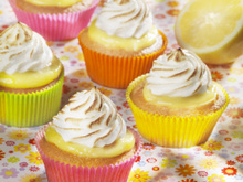 Cupcake au citron meringué