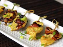 Muu ping : brochettes de porc au lait de coco