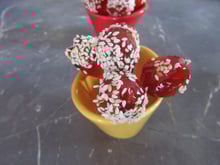 Tomates cerises au caramel et au sésame