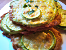 Galettes de courgettes au comté au thermomix