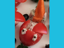 Coccinelles farcies au roquefort Papillon