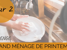 Challenge "grand ménage de printemps" Jour 2 : Inventaire des produits d'entretien