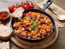 Chili con carne de chef