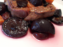 Veau aux pruneaux sec