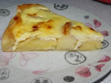 Tarte aux pomme aux fromage blanc