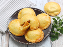 Petits chaussons de patates douces  aux épices