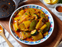 Poêlée de poivrons et courgettes à la marocaine