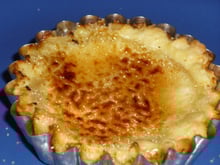 Tartelette à la crème brûlée