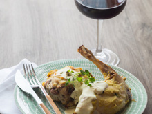 Lapin à la moutarde recette généreuse