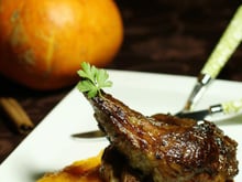 Côtes d'agneau ensoleillées... pour Agneau Presto