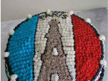 Gâteau fondant et son nappage fantaisie