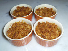 Crumble aux fruits