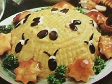 Dôme de brandade de morue