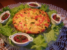 Flan aux 4 légumes