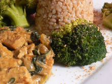 Tofu au curry