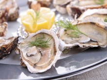 Assiette d'huîtres