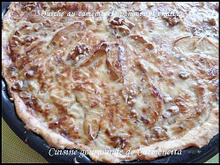 Quiche au camembert, pommes et endives