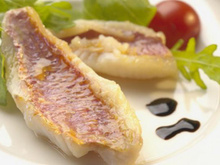 Filets de rougets au Pineau blanc des Charentes
