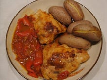 Poulet au paprika maison