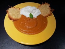 Velouté de carottes parfumé