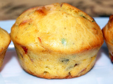 Muffins salés aux légumes à adapter selon vos envies