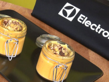 Flan de carotte aux noisettes