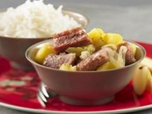 Palette de porc aux pommes