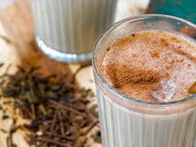 Thé au lait de Noël