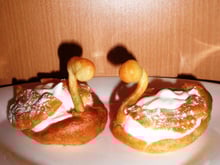 Cygnes à la chantilly en pâte à choux (P. Hermé)