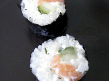 Makis tzatziki saumon