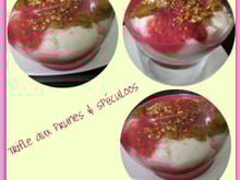 Trifle aux prunes & spéculoos