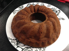Gâteau nuage au chocolat corsé, kouglof