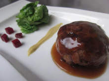 Crépinette d'andouillette au Ratafia,moutarde de Reims