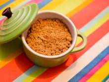 Crumble Poire/chocolat