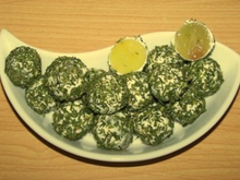 Billes de raisin au chèvre frais et ciboulette express