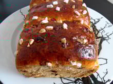 Brioche à la fleur d'oranger et pépites de chocolat