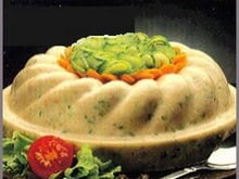 Aspic au fromage cottage et au thon