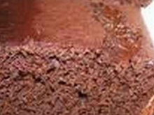 Gâteau au chocolat, yaourt, huile, sucre vanillé (sans œuf)