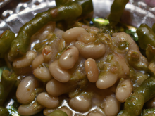 Fèves fraîches à l'oriantale