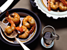 Gambas au whisky