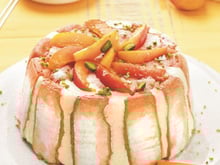 Charlotte fruitée aux abricots