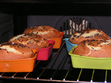 Cakes au yaourt cœur de Nutella