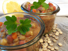 Petit salé aux lentilles facile