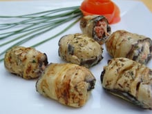 Rouleaux d'aubergines