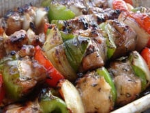 Brochettes de Porc aux 5 épices et au Saté