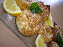 Roulé croustillant au poulet