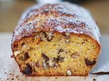 Cake butternut, dattes et noix de pécan