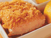 Pavé de truite aux corn flakes