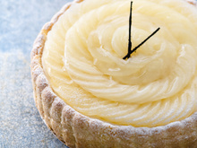 Charlotte caramel aux poires