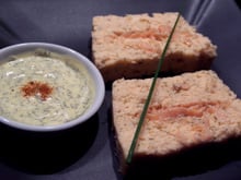 Terrine aux deux saumons froide